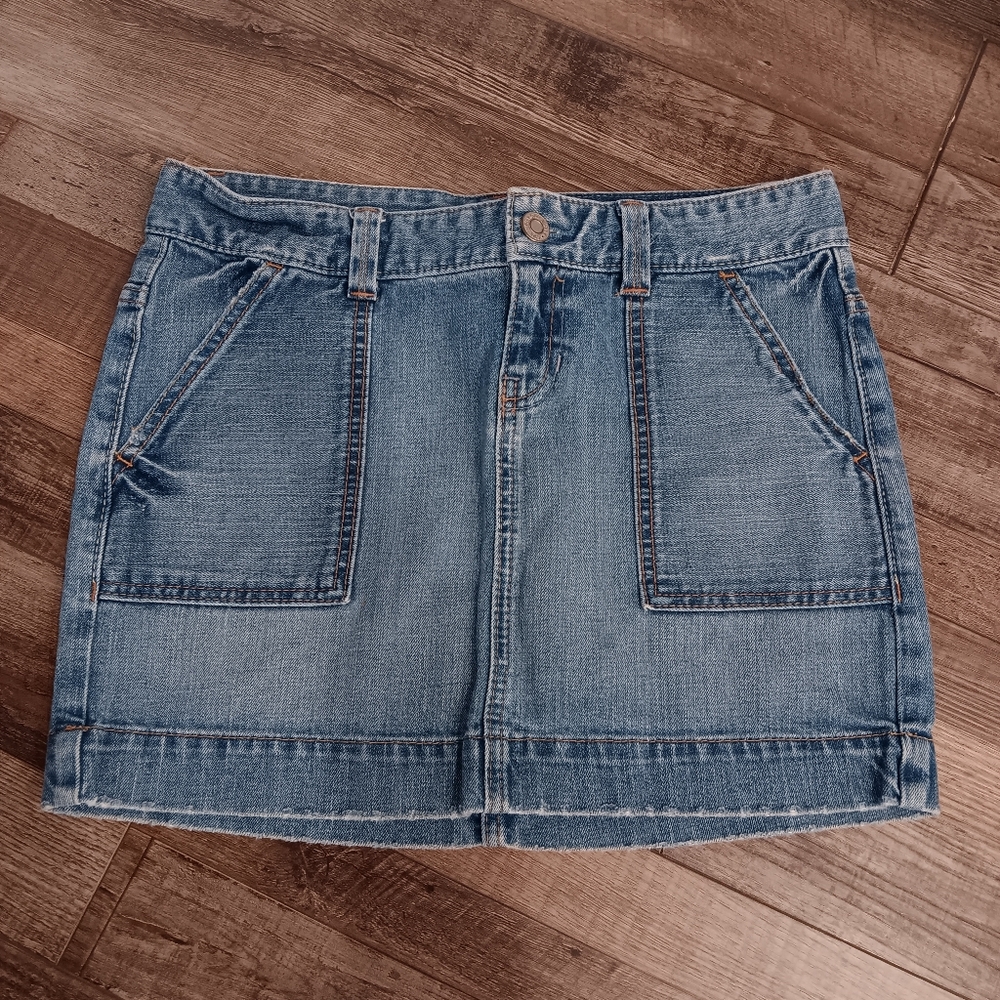Gap Denim Mini Skirt Womens Size 6